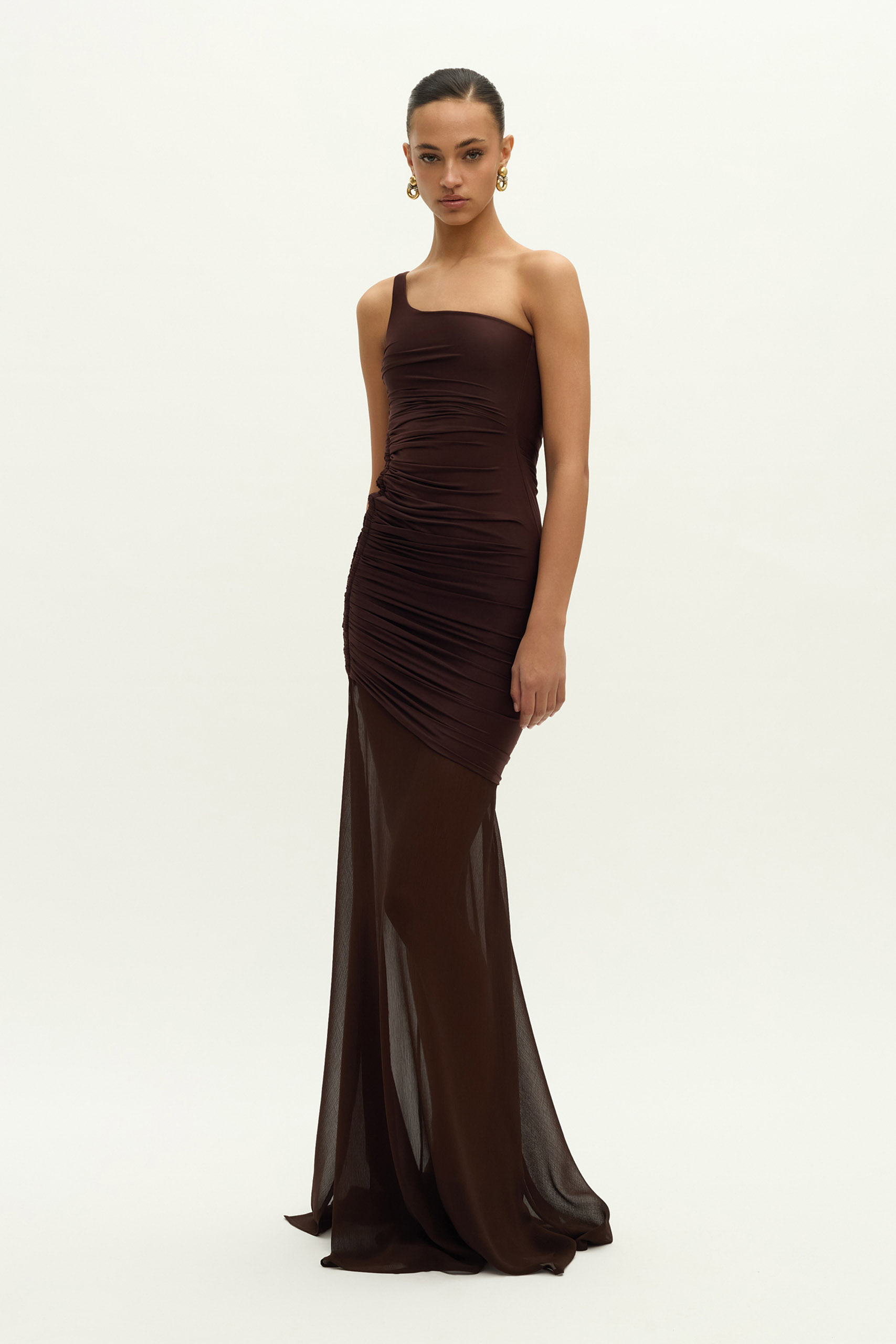 ELEONOR MARRONE DRESS