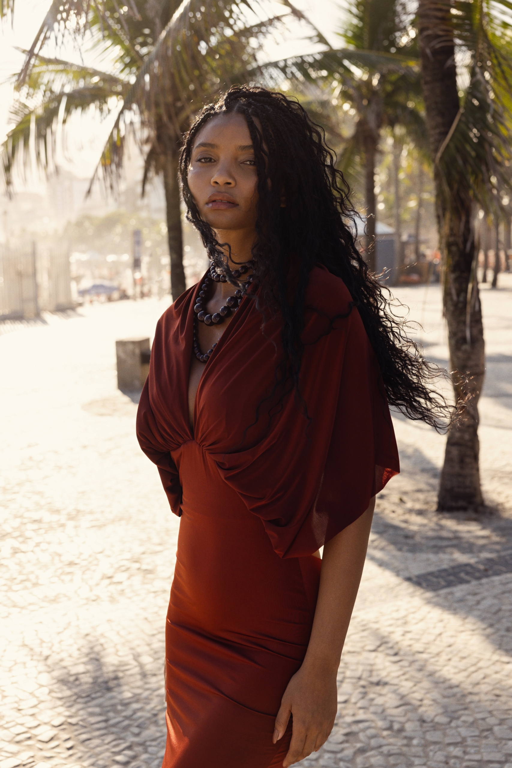 Angel Terracotta Dress