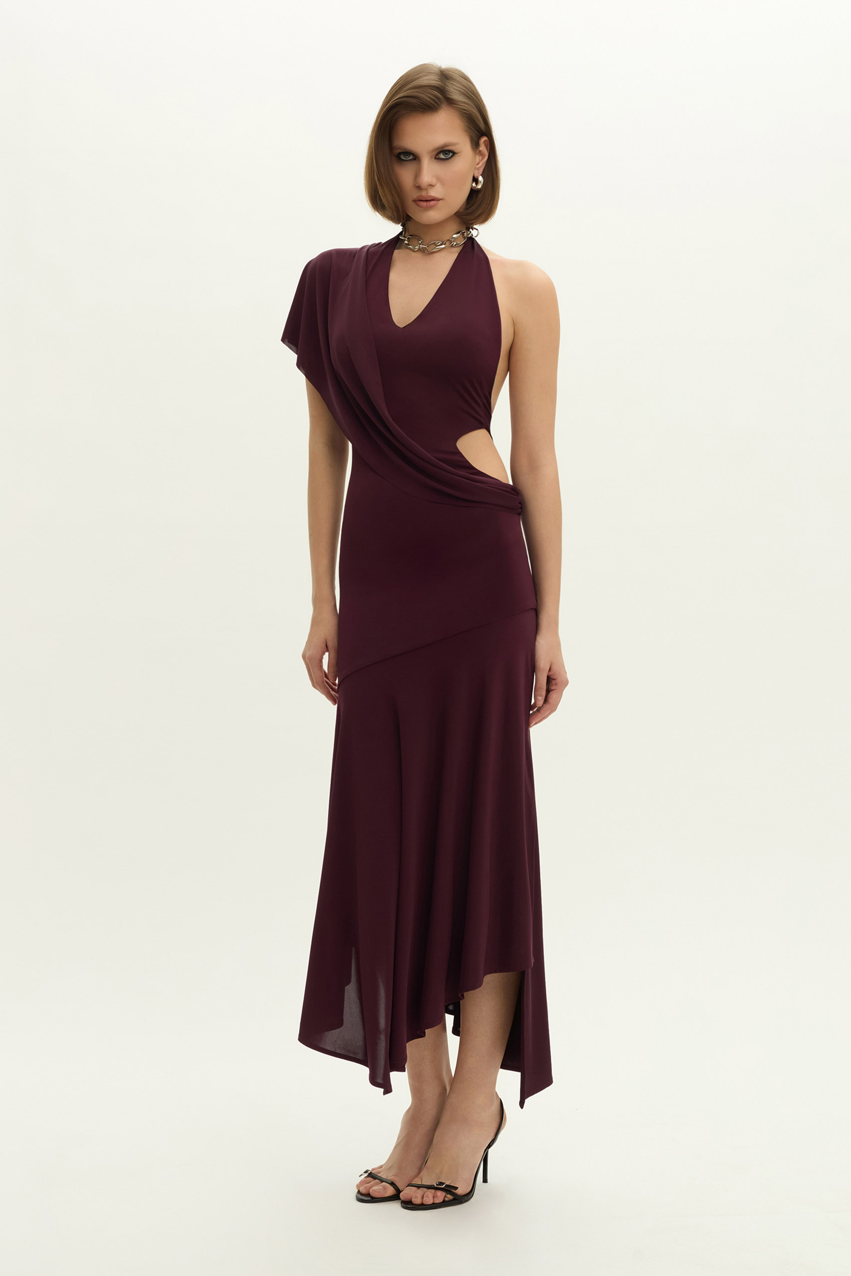aubergine cocktail dress Eggplant Bridesmaid Dresses | Jewel Tone Styles