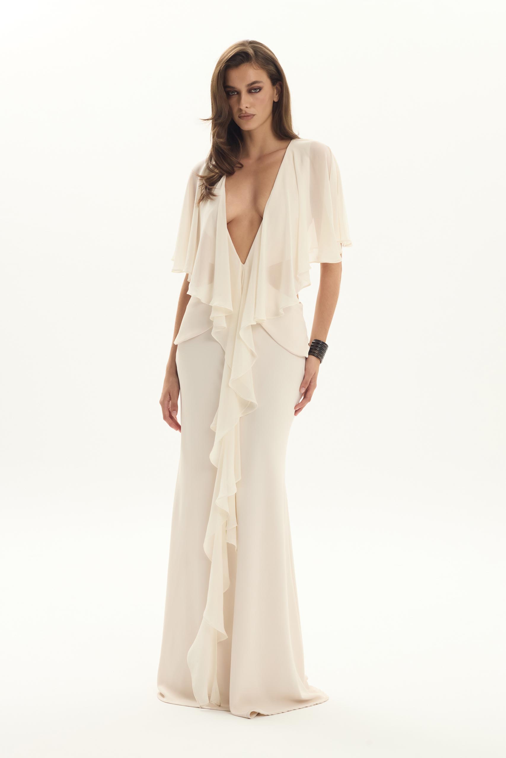 Natalie Ivoire Dress - IMAYA Mykonos
